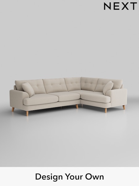 Studio Chenille/Oyster Parker Buttoned Back (W44403) | £2,299