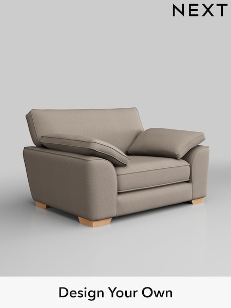 Studio Chenille/Mid Natural Stamford Grand Relaxed Sit (W44413) | £1,175