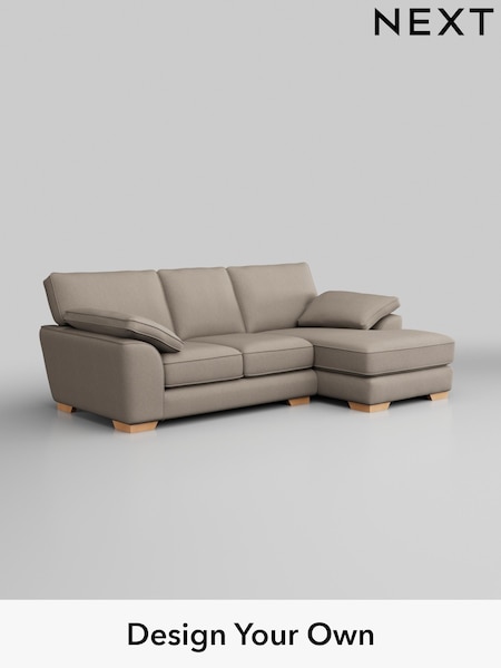 Studio Chenille/Mid Natural Stamford Grand Relaxed Sit (W44413) | £2,075
