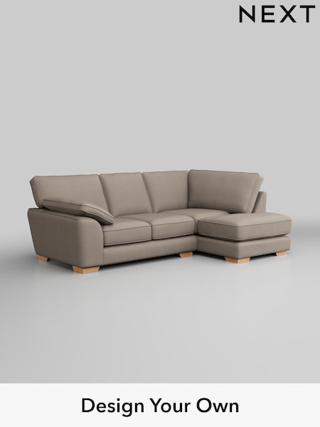 Studio Chenille/Mid Natural Stamford Grand Relaxed Sit (W44413) | £2,199