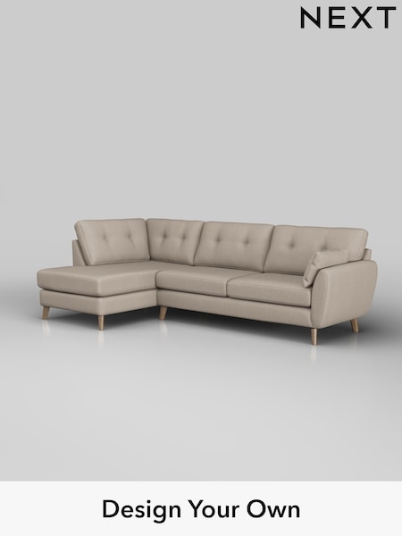Studio Chenille/Mid Natural Wilson Buttoned Back (W44416) | £1,625
