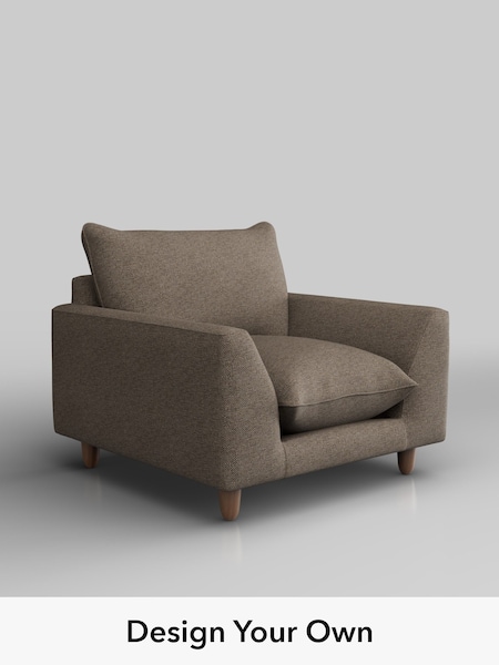 Chunky Weave/Dark Natural Noa Deep Relaxed Sit (W44442) | £875