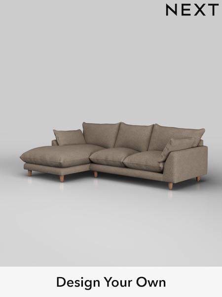 Chunky Weave/Dark Natural Noa Deep Relaxed Sit (W44442) | £1,875