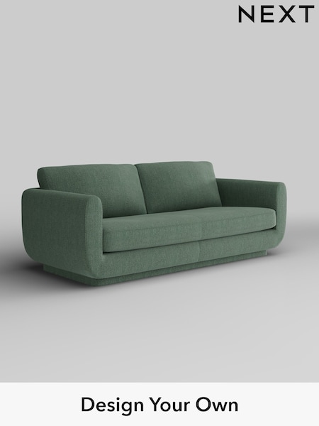 Chunky Texture/Mid Forest Green N Premium Pia (W44451) | £1,525