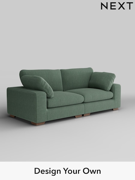 Chunky Texture/Mid Forest Green N Premium The Snuggle Grand (W44453) | £1,899