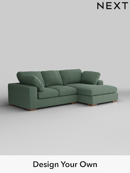 Chunky Texture/Mid Forest Green N Premium The Snuggle Grand (W44453) | £2,575