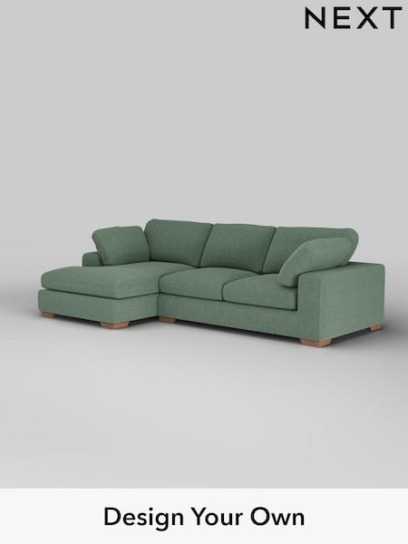 Chunky Texture/Mid Forest Green N Premium The Snuggle Grand (W44453) | £2,675
