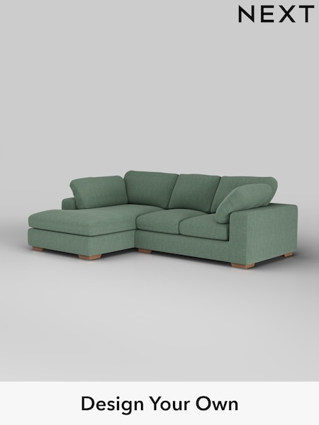 Chunky Texture/Mid Forest Green N Premium The Snuggle Grand (W44453) | £2,650