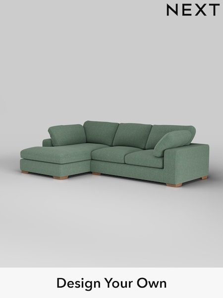Chunky Texture/Mid Forest Green N Premium The Snuggle Grand (W44453) | £2,750