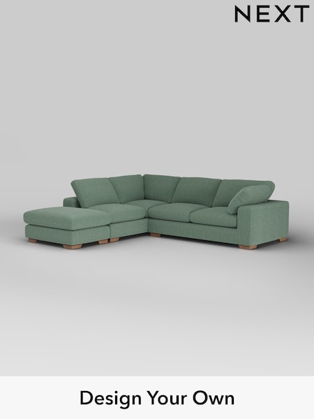 Chunky Texture/Mid Forest Green N Premium The Snuggle Grand (W44453) | £3,499
