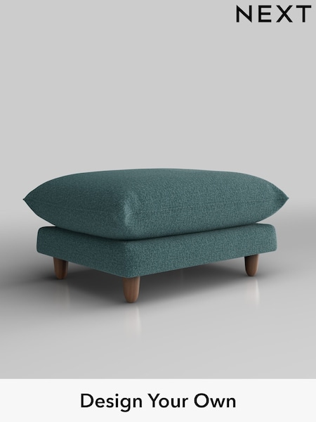 Chunky Chenille/Mid Teal Green Noa Deep Relaxed Sit (W44536) | £525