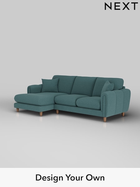 Chunky Chenille/Mid Teal Green Odella (W44541) | £1,950