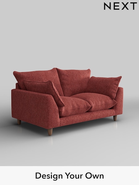 Cotswold Chenille/Dark Terracotta Orange Noa Deep Relaxed Sit (W44553) | £1,075