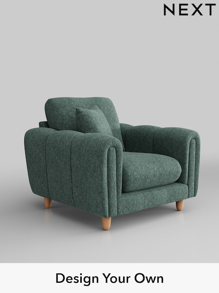 Cotswold Chenille/Mid Slate Teal Green Odella (W44561) | £875