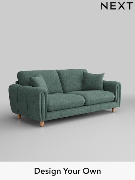 Cotswold Chenille/Mid Slate Teal Green Odella (W44561) | £1,375