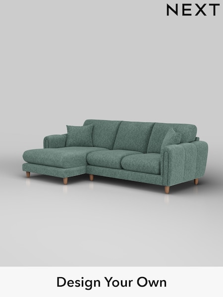 Cotswold Chenille/Mid Slate Teal Green Odella (W44561) | £1,950