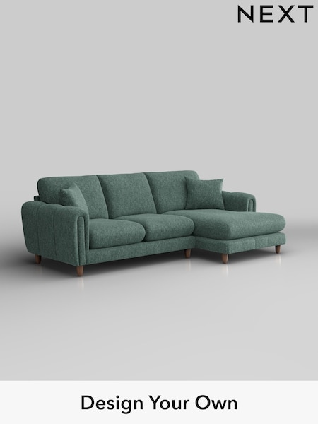 Cotswold Chenille/Mid Slate Teal Green Odella (W44561) | £1,950