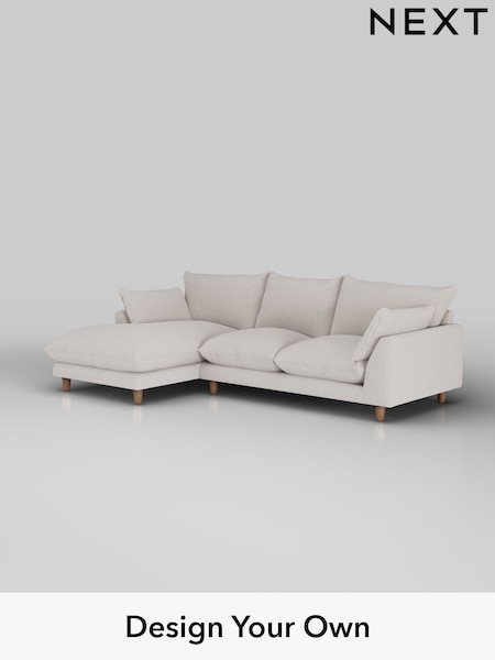 Cotswold Chenille/Oyster Noa Deep Relaxed Sit (W44563) | £1,875