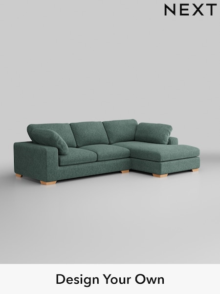 Cotswold Chenille/Mid Slate Teal Green N Premium The Snuggle Grand (W44564) | £2,750