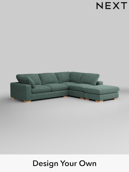 Cotswold Chenille/Mid Slate Teal Green N Premium The Snuggle Grand (W44564) | £3,499