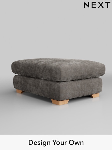 Distressed Velour/French Grey N Premium The Snuggle Grand (W44567) | £599