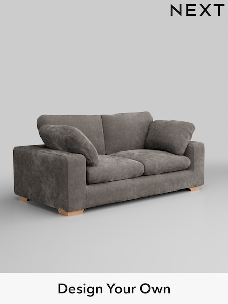 Distressed Velour/French Grey N Premium The Snuggle Grand (W44567) | £1,799