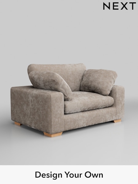 Distressed Velour/Mid Natural N Premium The Snuggle Grand (W44570) | £1,599