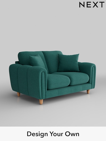 Fine Chenille Easy Clean/Dark Juniper Green Odella (W44575) | £1,175