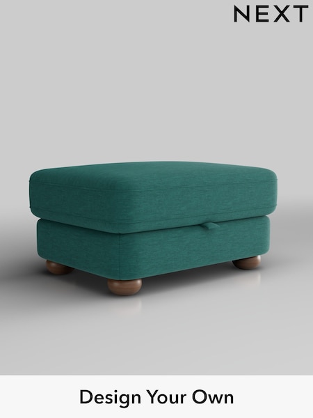 Fine Chenille Easy Clean/Dark Juniper Green Jasmine (W44577) | £499