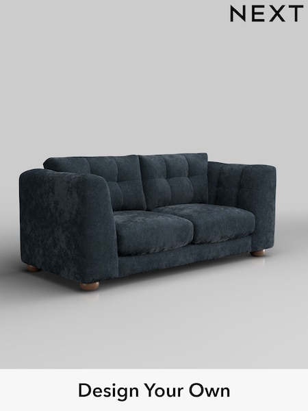 Distressed Velour/Midnight Blue Jasmine (W44578) | £1,375