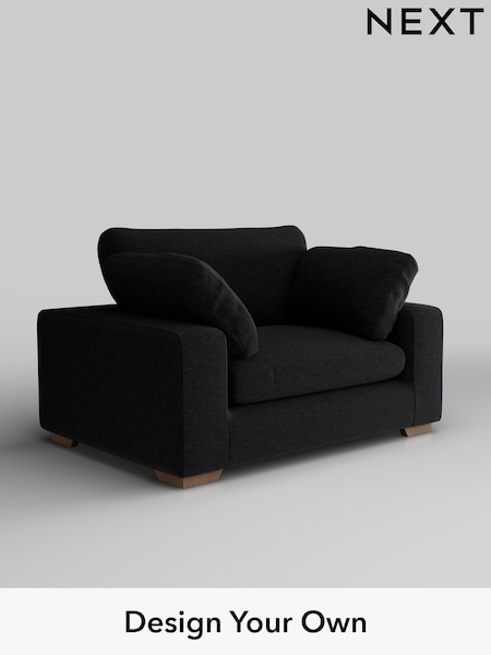 Fine Chenille Easy Clean/Black N Premium The Snuggle Grand (W44579) | £1,599
