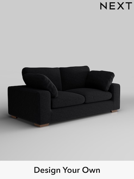 Fine Chenille Easy Clean/Black N Premium The Snuggle Grand (W44579) | £1,799