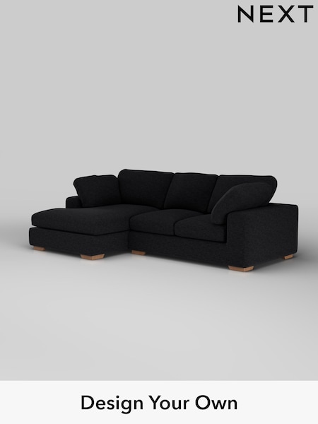 Fine Chenille Easy Clean/Black N Premium The Snuggle Grand (W44579) | £2,575