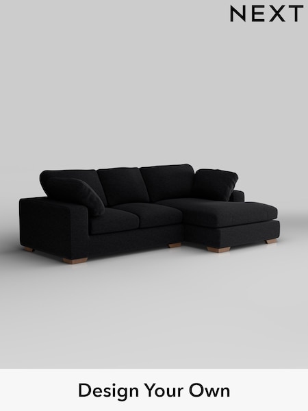 Fine Chenille Easy Clean/Black N Premium The Snuggle Grand (W44579) | £2,575