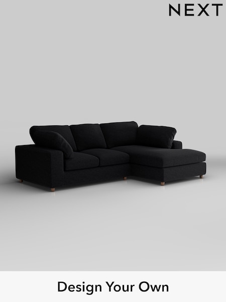 Fine Chenille Easy Clean/Black N Premium The Snuggle Grand (W44579) | £2,650