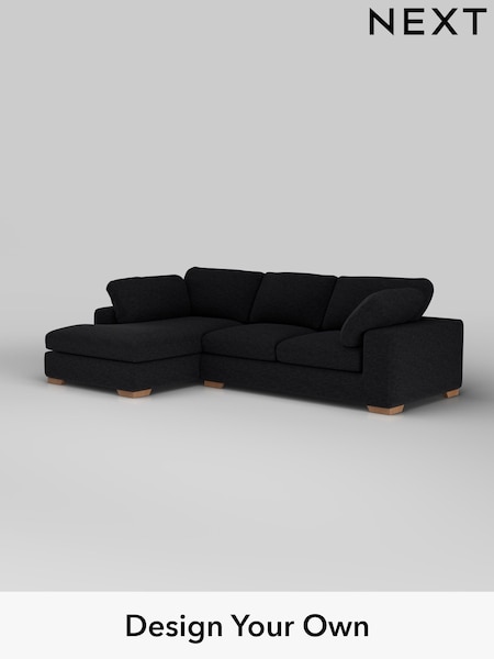 Fine Chenille Easy Clean/Black N Premium The Snuggle Grand (W44579) | £2,750