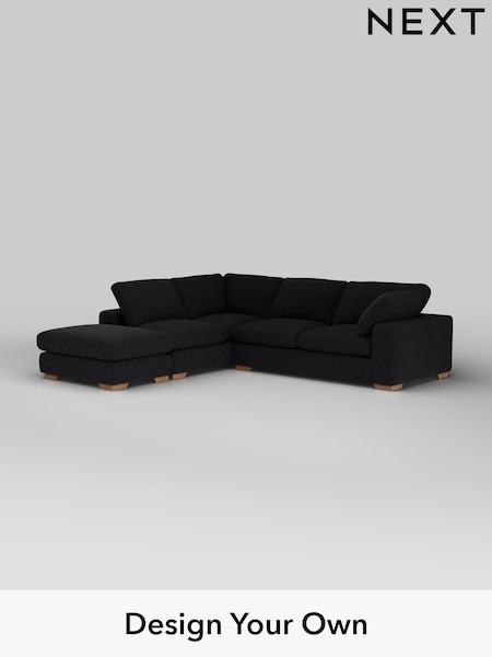 Fine Chenille Easy Clean/Black N Premium The Snuggle Grand (W44579) | £3,499