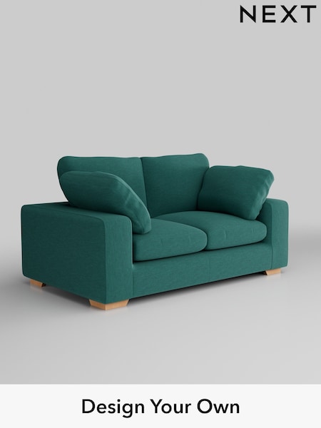 Fine Chenille Easy Clean/Dark Juniper Green N Premium The Snuggle Grand (W44581) | £1,699