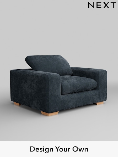 Distressed Velour/Midnight Blue N Premium The Snuggle Grand (W44582) | £1,399