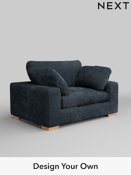 Distressed Velour/Midnight Blue N Premium The Snuggle Grand (W44582) | £1,599