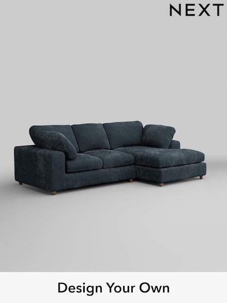 Distressed Velour/Midnight Blue N Premium The Snuggle Grand (W44582) | £2,575