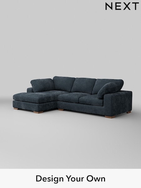 Distressed Velour/Midnight Blue N Premium The Snuggle Grand (W44582) | £2,750