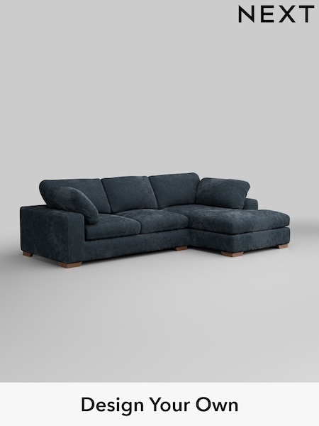 Distressed Velour/Midnight Blue N Premium The Snuggle Grand (W44582) | £2,750