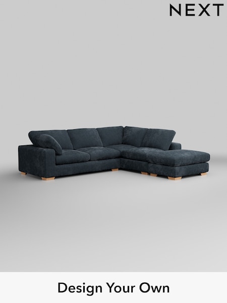 Distressed Velour/Midnight Blue N Premium The Snuggle Grand (W44582) | £3,499