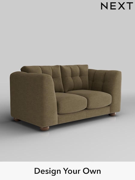 Fine Chenille Easy Clean/Dark Moss Green Jasmine (W44586) | £1,275