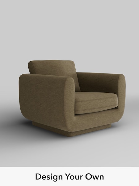 Fine Chenille Easy Clean/Dark Moss Green N Premium Pia (W44587) | £1,025