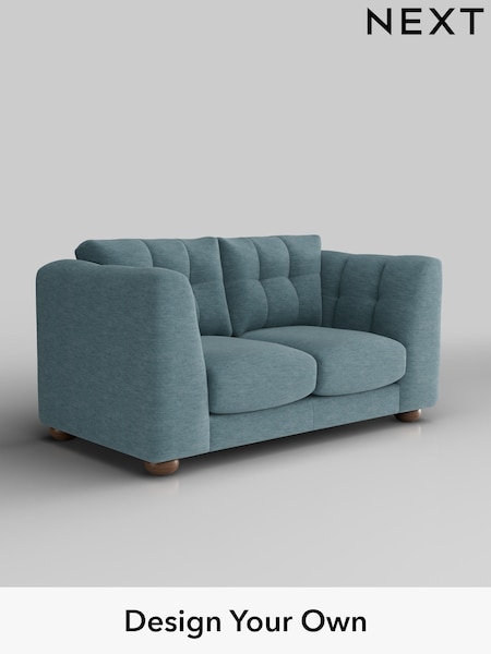 Fine Chenille Easy Clean/Mid Blue Jasmine (W44599) | £1,275