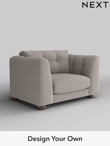 Fine Chenille Easy Clean/Light Steel Grey Jasmine (W44603) | £1,175