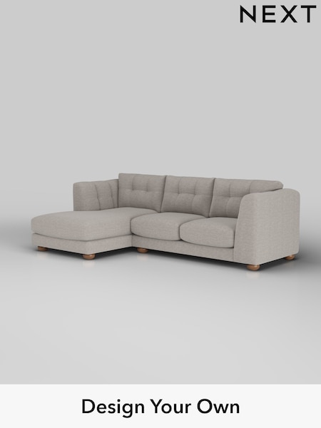 Fine Chenille Easy Clean/Light Steel Grey Jasmine (W44603) | £2,075