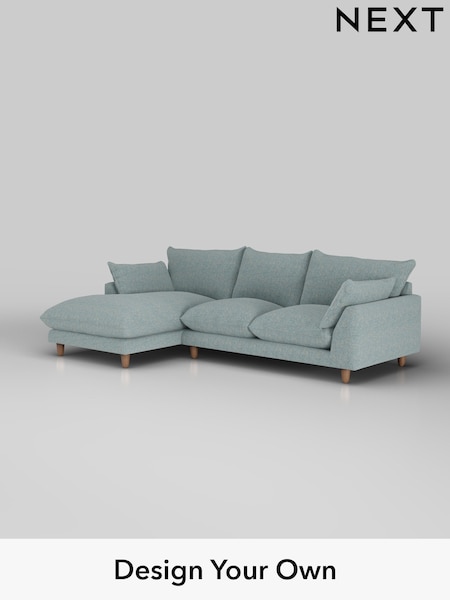 Chunky Marl/Mid Blue Noa Deep Relaxed Sit (W44606) | £1,875